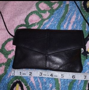 Vintage leather crossbody